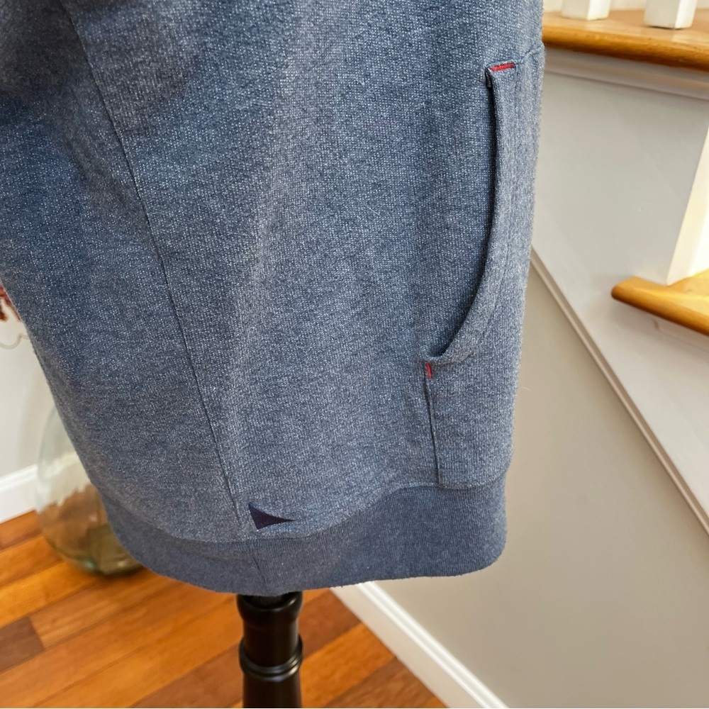UNTUCKit Men’s XL Full Zip Hoodie Sweatshirt Blue - Picture 5 of 9